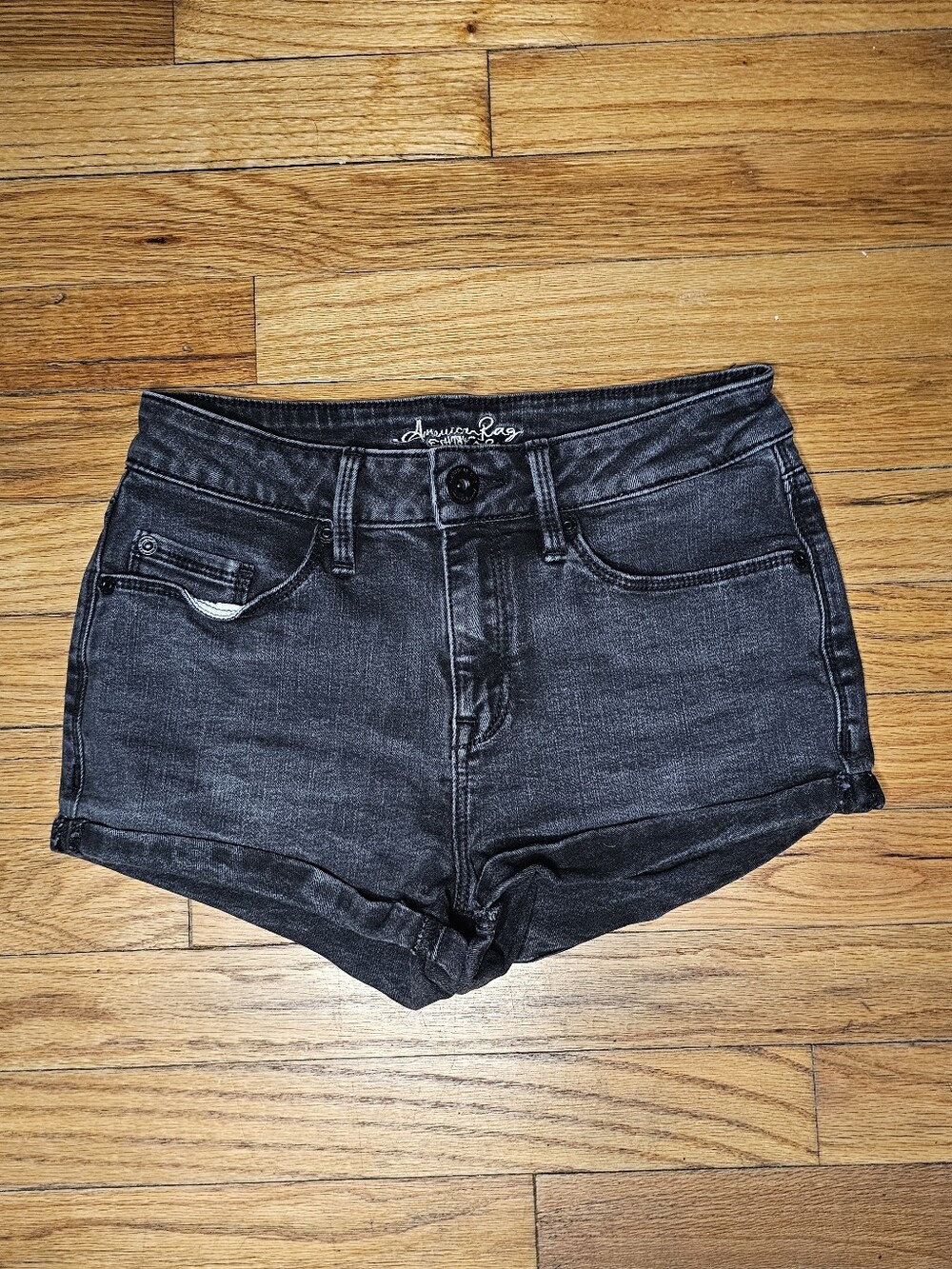 American Rag Black Denim Shorts
